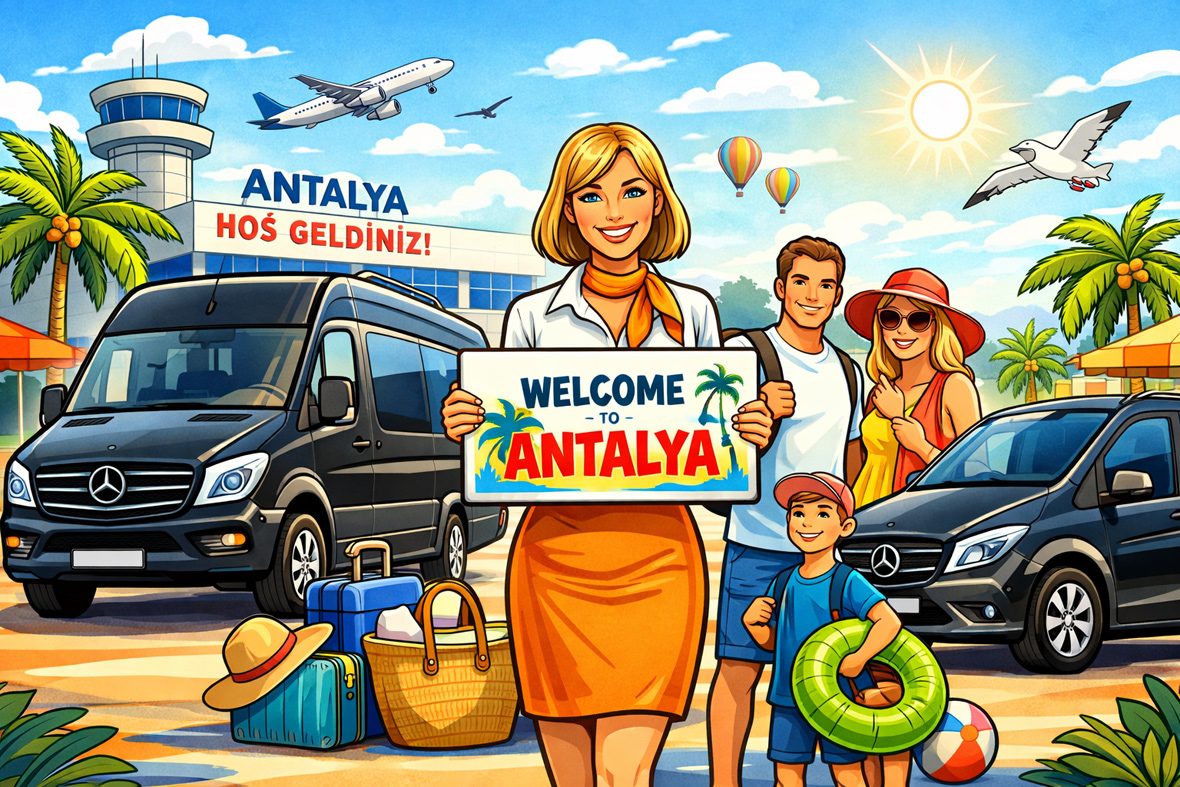 Antalya Airport to Alanya private transfer luxury service